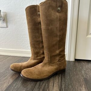 Frye Suede Riding Boots